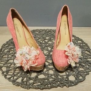 Charlotte russe pink high heels